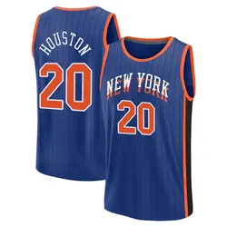 Allan Houston New York Knicks Youth Fast Break 2023/24 City Edition Jersey - Blue